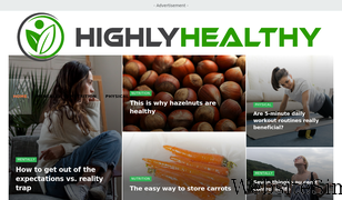 highly-healthy.com Screenshot