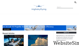 highskyflying.com Screenshot