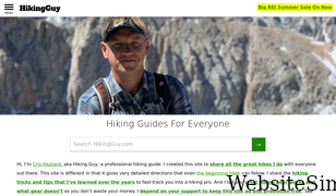 hikingguy.com Screenshot