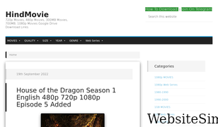 hindmovie.mobi Screenshot