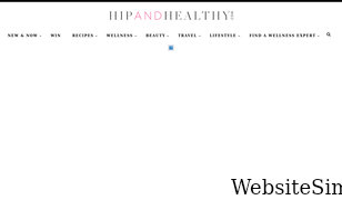 hipandhealthy.com Screenshot