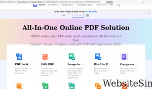 hipdf.com Screenshot