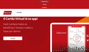 hipercard.com.br Screenshot