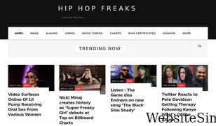 hiphopfreaks.com Screenshot