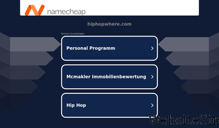 hiphopwhere.com Screenshot