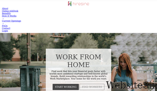 hiresine.com Screenshot