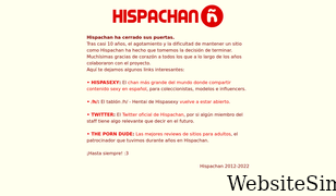 hispachan.org Screenshot