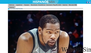 hispanosnba.com Screenshot