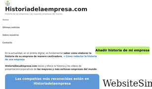 historiadelaempresa.com Screenshot