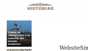 historiaeweb.com Screenshot