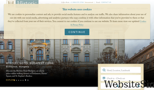 historichotels.org Screenshot