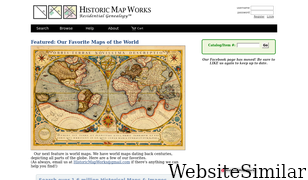 historicmapworks.com Screenshot