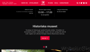 historiska.se Screenshot
