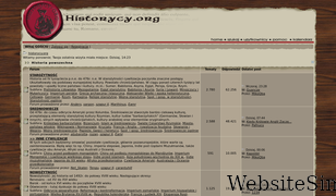 historycy.org Screenshot
