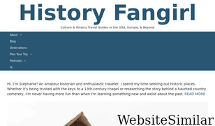 historyfangirl.com Screenshot