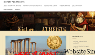 historyforatheists.com Screenshot