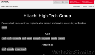 hitachi-hightech.com Screenshot