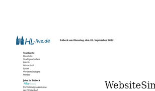 hl-live.de Screenshot