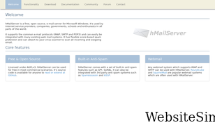 hmailserver.com Screenshot