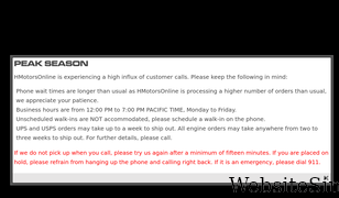 hmotorsonline.com Screenshot