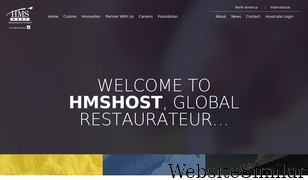 hmshost.com Screenshot