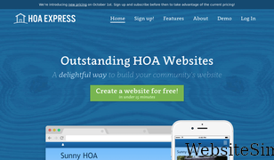 hoa-express.com Screenshot