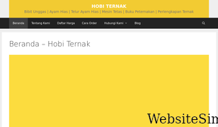 hobiternak.com Screenshot