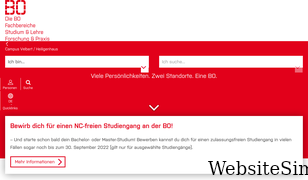 hochschule-bochum.de Screenshot