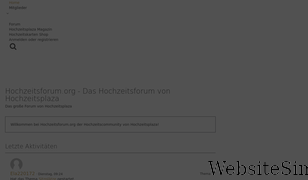 hochzeitsforum.org Screenshot