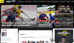 hockey-news.info Screenshot