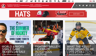 hockeycanada.ca Screenshot