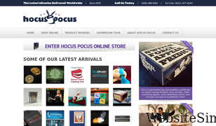hocus-pocus.com Screenshot