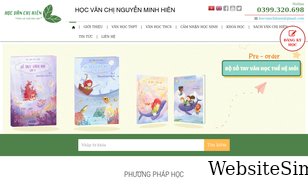 hocvanchihien.com Screenshot