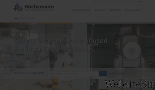 hoechsmann.com Screenshot