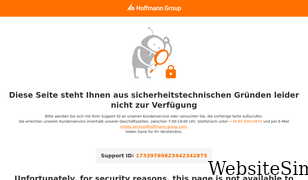 hoffmann-group.com Screenshot