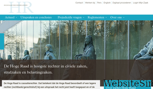 hogeraad.nl Screenshot