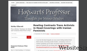 hogwartsprofessor.com Screenshot