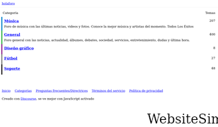 holaforo.com Screenshot