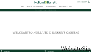 hollandandbarrettjobs.com Screenshot