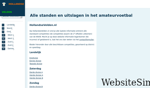 hollandsevelden.nl Screenshot