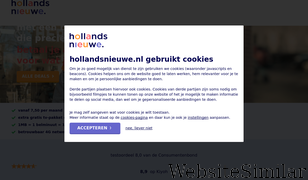 hollandsnieuwe.nl Screenshot