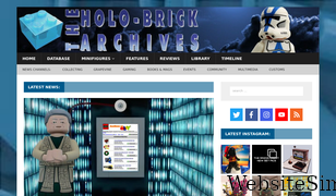 holobrickarchive.com Screenshot
