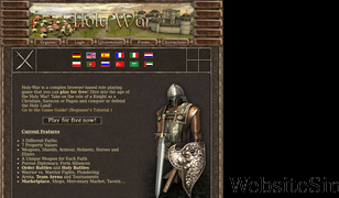 holy-war.net Screenshot