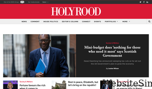 holyrood.com Screenshot
