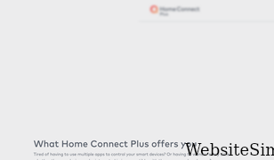 home-connect-plus.com Screenshot