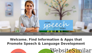 home-speech-home.com Screenshot