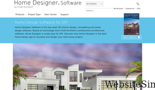 homedesignersoftware.com Screenshot
