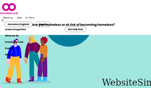 homeless.org.uk Screenshot