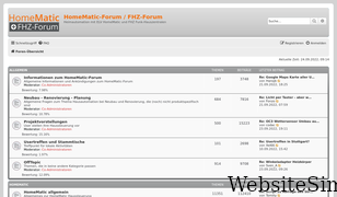 homematic-forum.de Screenshot