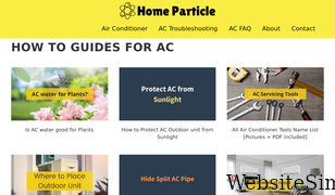 homeparticle.com Screenshot